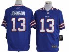 Nike NFL buffalo bills #13 johnson blue Game Jerseys