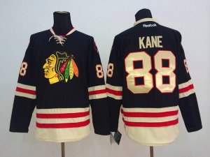 NHL chicago blackhawks #88 kane black jerseys(2015 new classic)