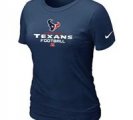 Women Houston Texans Deep Blue T-Shirt