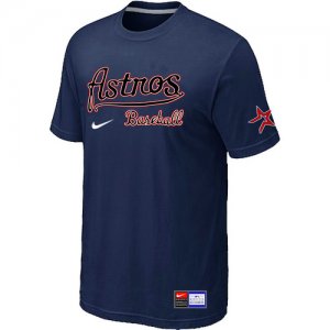 MLB Houston Astros D.Blue Nike Short Sleeve Practice T-Shirt