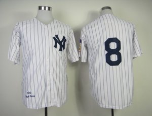 MLB Jerseys New York Yankees #8 Berra white[2014 NEW]