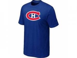 NHL Montreal Canadiens Big & Tall Logo Blue T-Shirt