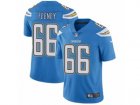 Nike Los Angeles Chargers #66 Dan Feeney Vapor Untouchable Limited Electric Blue Alternate NFL Jersey