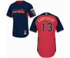 mlb 2014 all star jerseys st. louis cardinals #13 carpenter blue-red