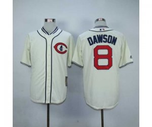 mlb jerseys chicago cubs #8 dawson cream[1929 m&n]