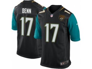 Nike Jacksonville Jaguars #17 Arrelious Benn Game Black Alternate NFL Jersey