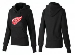 NHL Women Detroit Red Wings Logo Pullover Hoodie 27