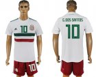 Mexico 10 G.DOS SANTOS Away 2018 FIFA World Cup Soccer Jersey