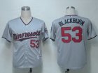 mlb minnesota twins #53 blackburn grey[2011 minnesota]