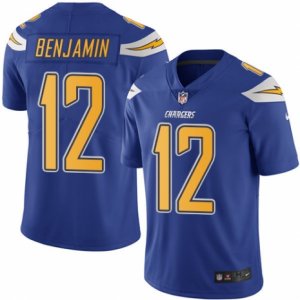 Youth Nike San Diego Chargers #12 Travis Benjamin Limited Electric Blue Rush NFL Jersey