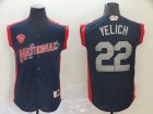 National League #22 Christian Yelich Navy 2019 MLB All-Star Game Player Jersey