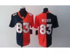 Nike Women NFL Denver Broncos #83 Wes Welker orange-blue Jerseys[Elite split]