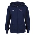 Women NEW Tennessee Titans Ladies Tailgater Full Zip Hoodie Blue