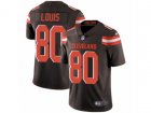 Nike Cleveland Browns #80 Ricardo Louis Vapor Untouchable Limited Brown Team Color NFL Jersey