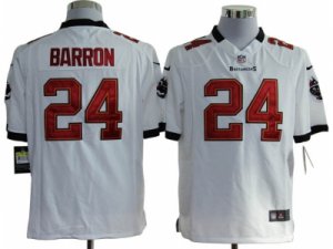 Nike NFL NFL Tampa Bay Buccaneers #24 Mark Barron White Game Jerseys