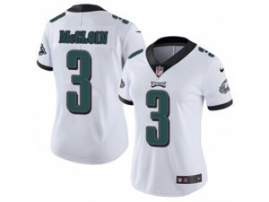 Women Nike Philadelphia Eagles #3 Matt McGloin Vapor Untouchable Limited White NFL Jersey