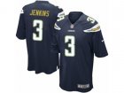 Nike Los Angeles Chargers #3 Rayshawn Jenkins Game Navy Blue Team Color NFL Jersey