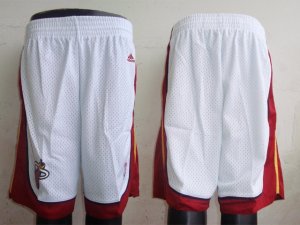 nba miami heat white short