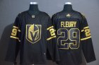 Vegas Golden Knights #29 Marc Andre Fleury Black With Special Glittery Logo Adidas Jersey