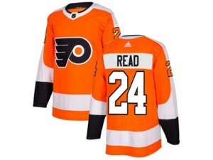 Youth Adidas Philadelphia Flyers #24 Matt Read Orange Home Authentic Stitched NHL Jersey