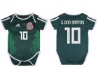 Mexico 10 G. DOS SANTOS Home Toddler 2018 FIFA World Cup Soccer Jersey