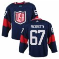 Youth Adidas Team USA #67 Max Pacioretty Premier Navy Blue Away 2016 World Cup Ice Hockey Jersey