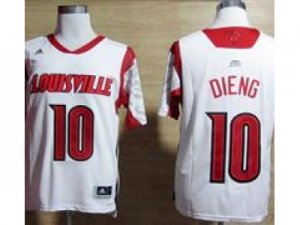 ncaa Louisville Cardinals 2013 March Madness Gorgui Dieng #10 Authentic white