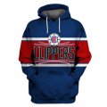 Clippers Blue All Stitched Hooded Sweatshirt