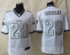 Nike Philadelphia Eagles #29 Murray Platinum White jerseys(Limited)