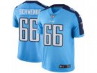 Nike Tennessee Titans #66 Brian Schwenke Limited Light Blue Rush NFL Jersey