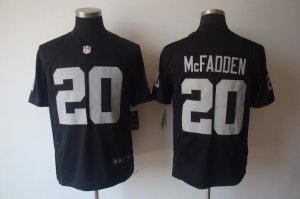 Nike Oakland Raiders #20 Darren McFadden black Game Jerseys