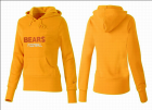 Women Chicago bears Logo Pullover Hoodie-099