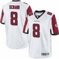 Mens Nike Atlanta Falcons #8 Matt Schaub Limited White NFL Jersey