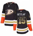 Mens Adidas Anaheim Ducks #15 Ryan Getzlaf Authentic Black Drift Fashion NHL Jersey
