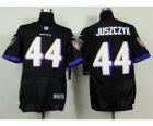 Nike Baltimore Ravens #44 Kyle Juszczyk Black Jerseys(Elite)(Juszczyk)