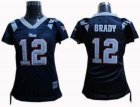 women new england patriots 12 brady jerseys blue