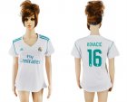 2017-18 Real Madrid 16 KOVACIC Home Women Soccer Jersey