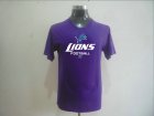 Detroit Lions Big & Tall Critical Victory T-Shirt Purple