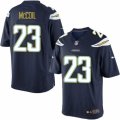 Mens Nike San Diego Chargers #23 Dexter McCoil Limited Navy Blue Team Color NFL Jersey