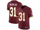 Mens Nike Washington Redskins #31 Fabian Moreau Vapor Untouchable Limited Burgundy Red Team Color NFL Jersey