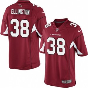 Mens Nike Arizona Cardinals #38 Andre Ellington Limited Red Team Color NFL Jersey