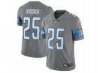 Mens Nike Detroit Lions #25 Theo Riddick Limited Steel Rush NFL Jersey