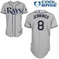 mlb Tampa Bay Rays #8 Jennings GREY(cool base)