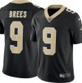 Nike Saints #9 Drew Brees Black 100th Season Vapor Untouchable Limited