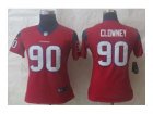 Nike women jerseys houston texans #90 clowney red[clowney]