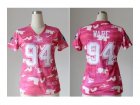 Nike women jerseys dallas cowboys #94 ware pink[fashion camo]