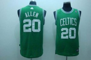 nba boston celtics #20 allen regular green