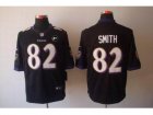 Nike Baltimore Ravens #82 Torrey Smith black jerseys[Limited Art Patch]