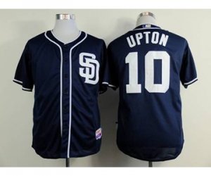 mlb jerseys san diego padres #10 upton blue[sd]