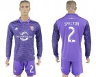 2017-18 Orlando City 2 SPECTOR Home Long Sleeve Soccer Jersey